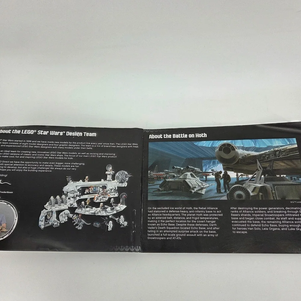 Lego Star Wars 75098 Assault on Hoth Instruction Manual Building Guide Only‎